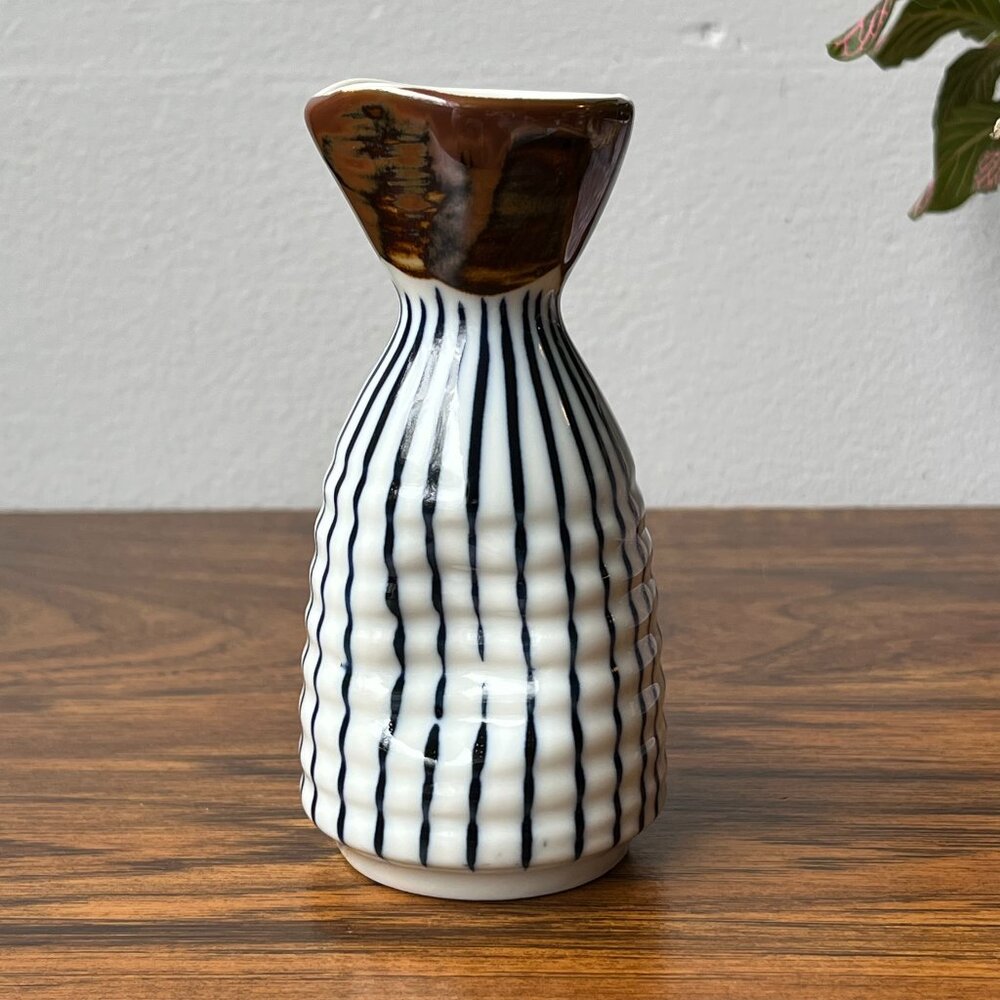 Sake Carafe Hand Painted